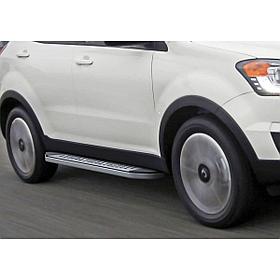 Пороги Bmw-Style овалы для SsangYong Actyon New (2011-2018) № B173AL.5303.2