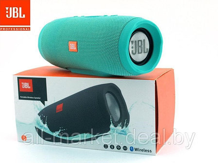 Колонка JBL Charge 3 Plus (Бирюзовый), фото 2