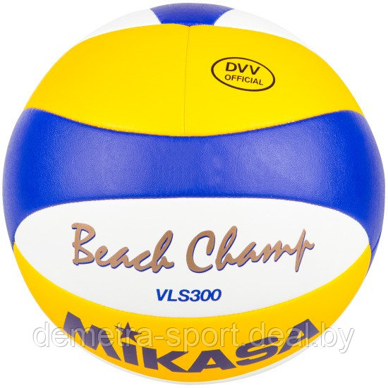 Волейбольный мяч Mikasa Beach Champ VLS300 DVV - фото 2 - id-p90512570