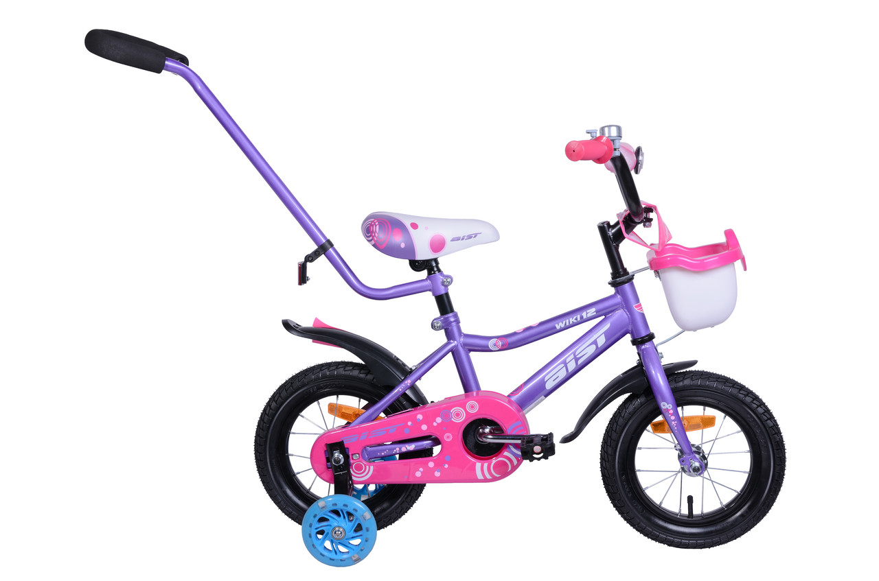 Велосипед детский Aist Wiki 12" фиолетовый