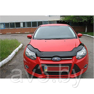 Дефлектор капота Ford Focus (2011-2015) [FR26] (VT52)