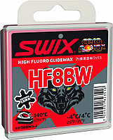 Парафин высокофтористый Swix HF8BWX Black +4C/-4C, 40 гр HF08BWX-4 Парафин высокофтористый Swix HF8BWX Black +4C/-4C, 40 гр