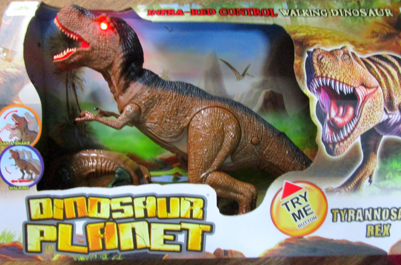 ДИНОЗАВР РАДИОУПРАВЛЯЕМЫЙ Dinosaur Planet - Тираннозавр (свет, звук)