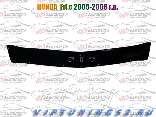 Дефлектор капота Honda FIT (2001-2008) [HD02] (VT52)