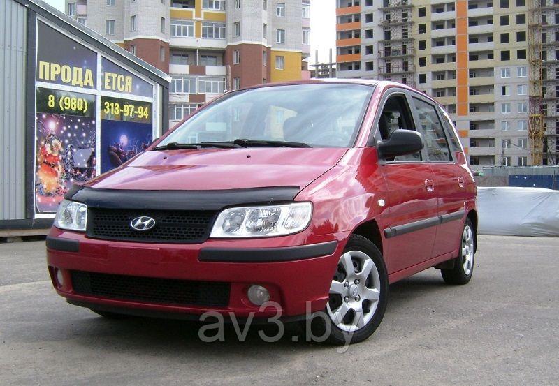 Дефлектор капота Hyundai Matrix (2001-2008) [HYD07] VT52