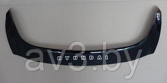 Дефлектор капота Hyundai i30 (2012-) [HYD39] (VT52)