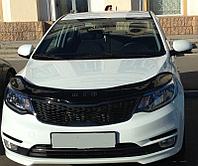 Дефлектор капота Kia Rio (2011-) [KA24] (VT52)