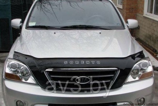 Дефлектор капота Kia Sorento (2002-2009) [KA04] (VT52)