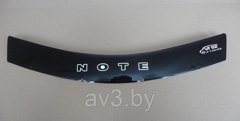Дефлектор капота Nissan Note (2005-2009) [NS11] VT52 - фото 2 - id-p72172143