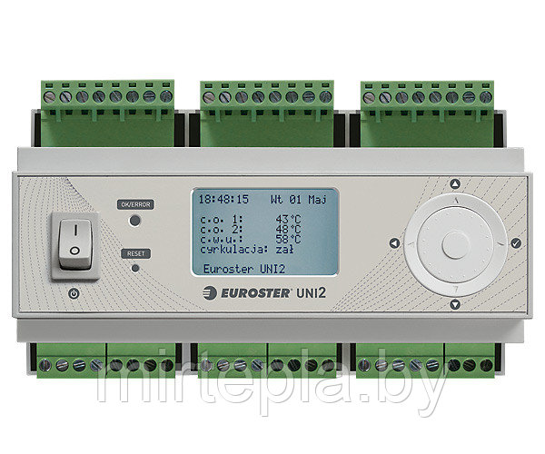 Погодозависимый термоконтроллер (автоматика) Euroster Uni 2 - фото 1 - id-p90633025