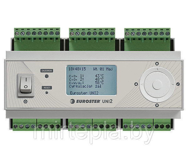 Погодозависимый термоконтроллер (автоматика) Euroster Uni 3 - фото 1 - id-p90639148
