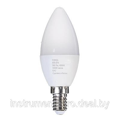 Лампа светодиодная свеча С37 7W,Е14 560lm 4200K FORZA, фото 2