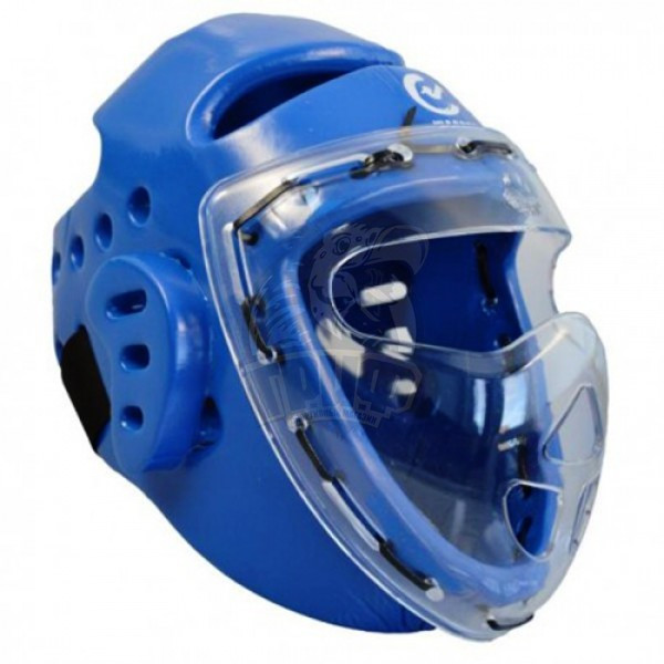 Шлем тхэквондо с защитной маской Wacoku WTF (арт. I202)