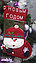 Рождественский мешок для подарков высота 47 см, фото 2