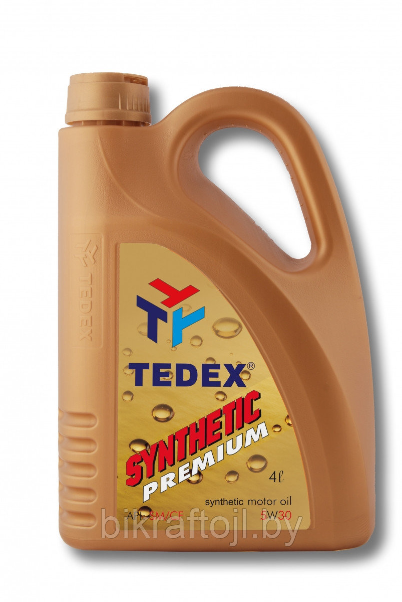 Масло моторное TEDEX Synthetic Premium Motor Oil 5W-30 API SM/CF (канистра 5 л) - фото 3 - id-p90697406