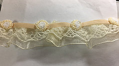 Лента декоративная Floranta iberisr №01  28 мм.