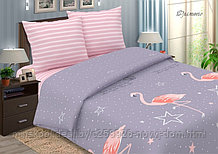 Комплект постельного белья " Фламинго " 1.5 -ный