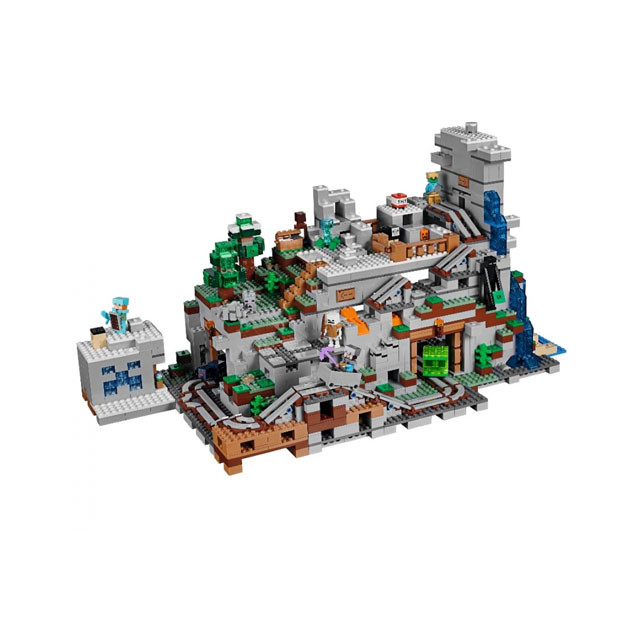 Конструктор Decool 831 My World Горная пещера (аналог Lego Minecraft 21137) 2863 детали - фото 4 - id-p90728642