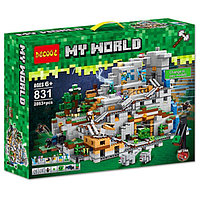 Конструктор Decool 831 My World Горная пещера (аналог Lego Minecraft 21137) 2863 детали