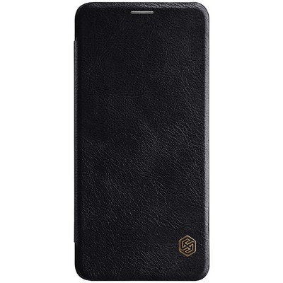 Кожаный чехол Nillkin Qin Leather Case Черный для Samsung Galaxy A8 Star - фото 1 - id-p90726492