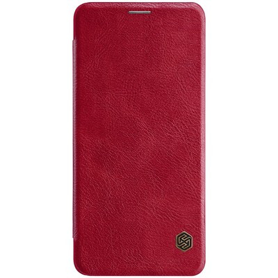 Кожаный чехол Nillkin Qin Leather Case Красный для Samsung Galaxy A8 Star - фото 1 - id-p90726494