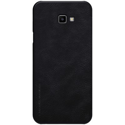 Кожаный чехол Nillkin Qin Leather Case Черный для Samsung J4 Plus (2018) - фото 2 - id-p90726495