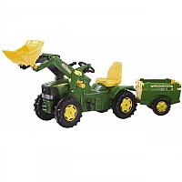 Детский педальный трактор Rolly Toys John Deere 049547