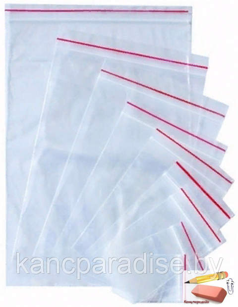 Пакет с застежкой ZipLock 60х80 мм., 100 штук - фото 1 - id-p90729730