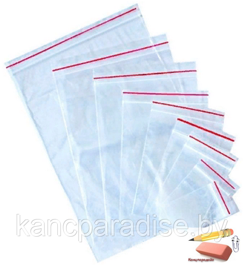 Пакет с застежкой ZipLock 120х170 мм., 100 штук