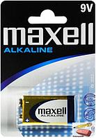 Батарейка 9V Крона Maxell Алкалайн, арт.6LR61