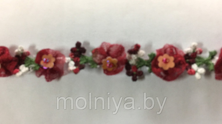 Лента декоративная Floranta feral bouquet №07 17 мм., фото 2