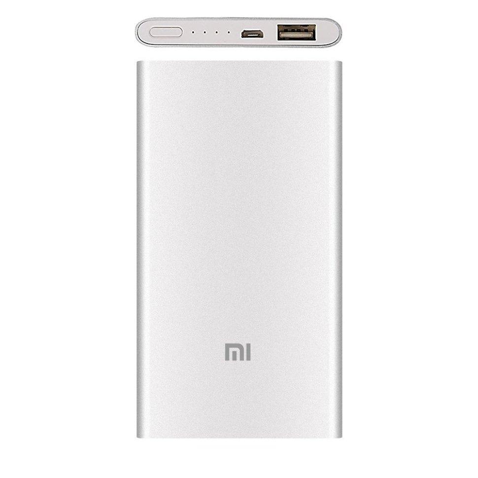 Внешний аккумулятор Xiaomi Mi Power Bank 2 5000mAh (PLM10ZM), 5V, 2A, 1USB - фото 1 - id-p64978577
