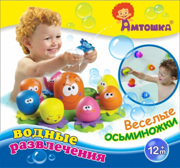 Игрушка для купания "Веселые Осьминожки" - фото 2 - id-p90818450