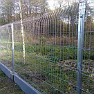 3d забор под ключ (еврозабор, 3D забор, забор из сварных панелей), фото 2