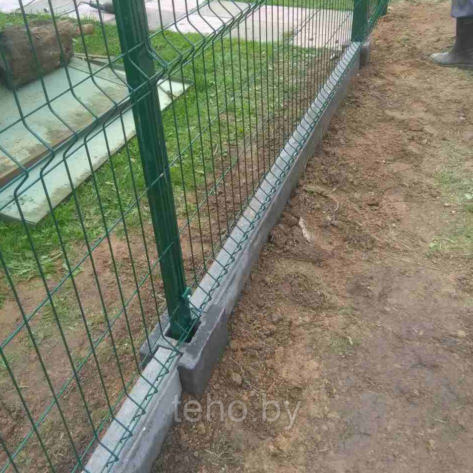 3d забор под ключ (еврозабор, 3D забор, забор из сварных панелей) - фото 5 - id-p53922772