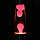 Лава лампа с воском в сером корпусе 35 см Красная, фото 2