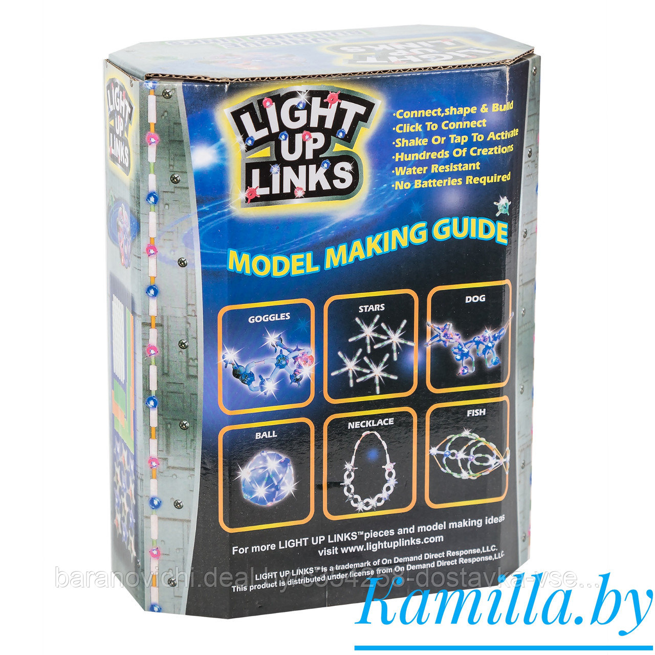 Светящийся коструктор Light up links 158 деталей