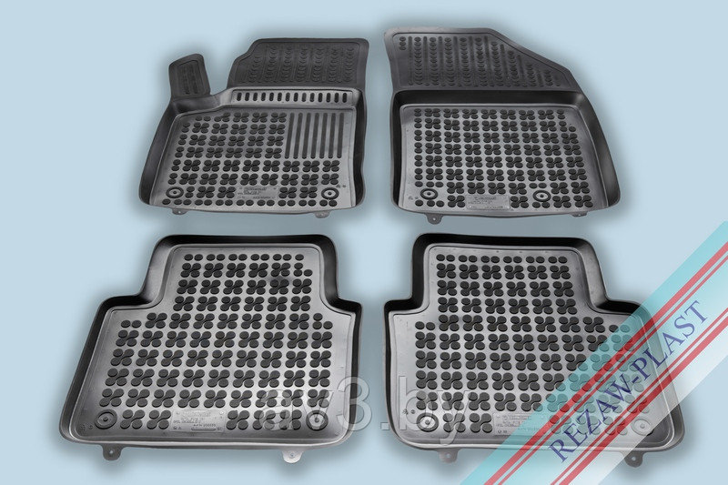 Коврики в салон Opel Crossland X 2017- [200523] (4шт.) Опель Кросланд (Rezaw Plast)
