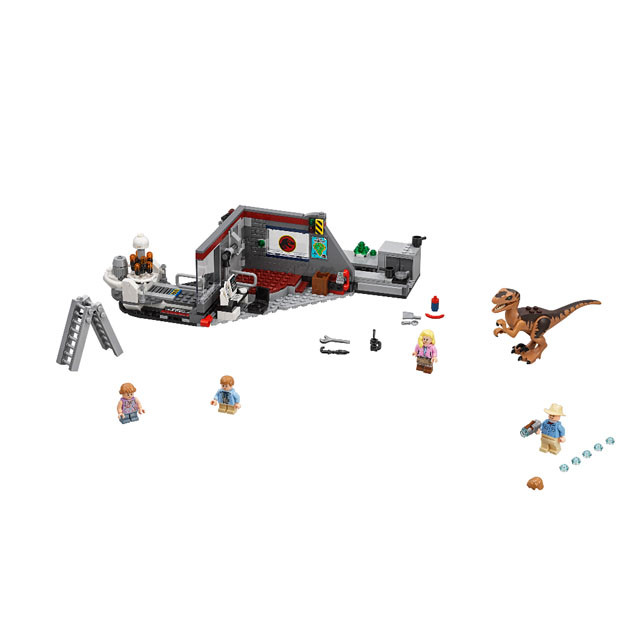 Конструктор Bela 10924 Dinosaur World Охота на рапторов в Парке Юрского Периода (аналог Lego 75932) 378 дет - фото 2 - id-p90840574