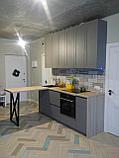 Кухня серая Винтаж, фото 2