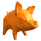 3D-конструктор KRAFTING Свинка, фото 2