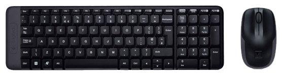 Мышь + клавиатура Logitech Wireless Combo MK220 - фото 1 - id-p90874777