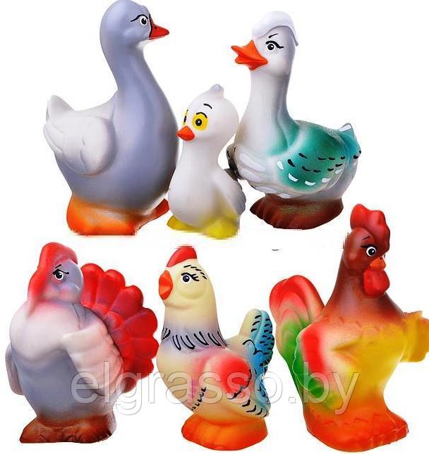 Набор резиновых игрушек "Птицеферма", Кудесники - фото 2 - id-p87135456