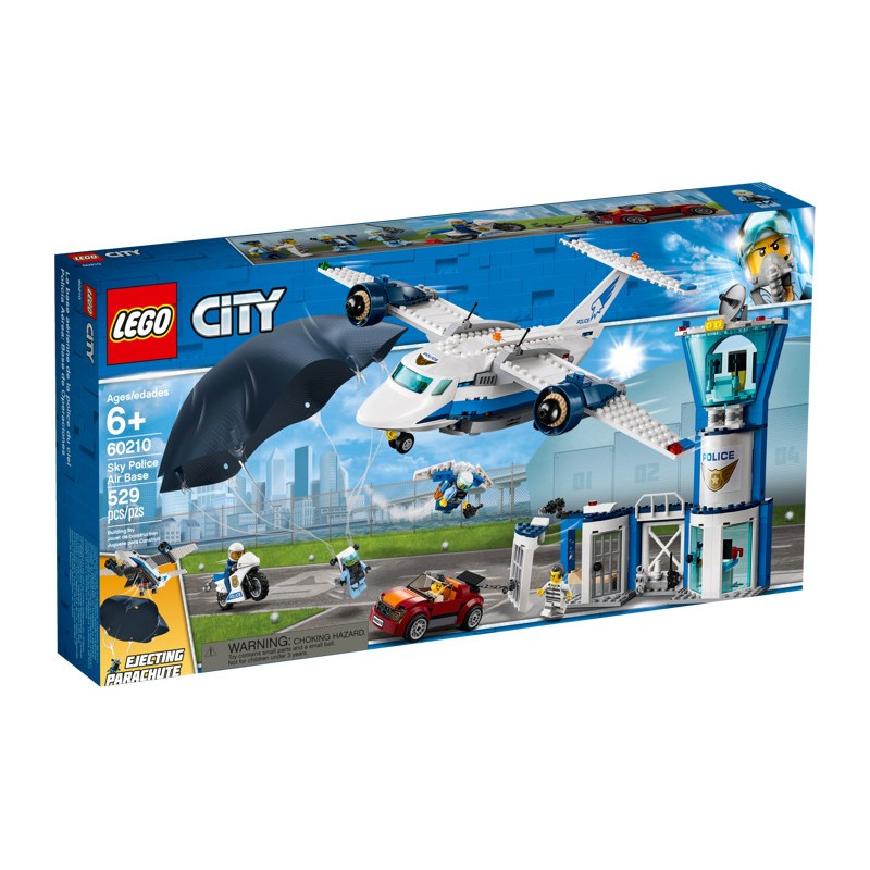 Конструктор LEGO 60210 Воздушная полиция: авиабаза, фото 1