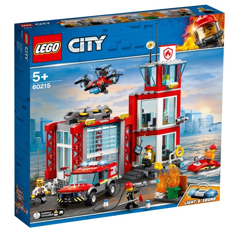 Конструктор LEGO 60215 Пожарное депо