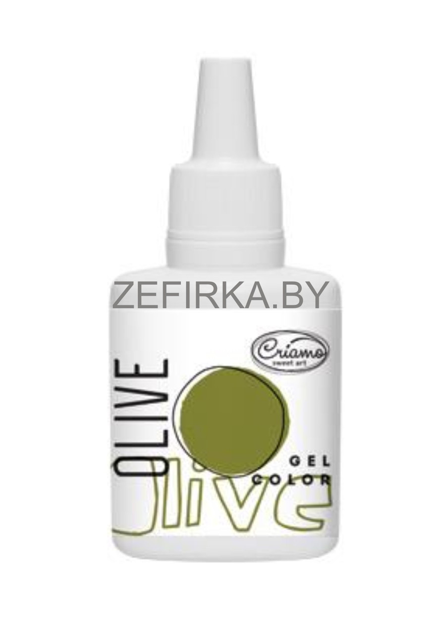 Гелевый краситель Criamo ОЛИВКОВЫЙ, 25гр