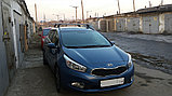 Багажник LUX для Kia Ceed, универсал, с 2012г.- (интегрированные рейлинги) (аэродинамическая дуга), фото 4