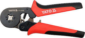 Пресс-клещи для обжима кабеля (0.2-6.0мм. кв.) "Yato" YT-2240