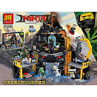 Конструктор Lele Ninja 31102 Логово Гармадона в жерле вулкана (аналог Lego Ninjago Movie 70631) 556 деталей