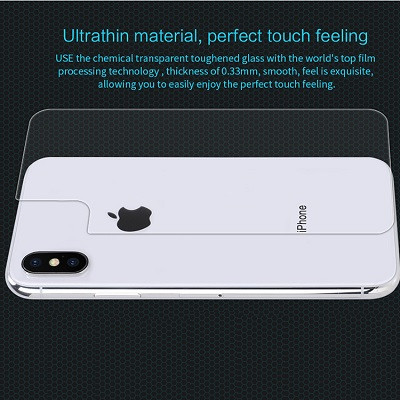 Противоударное защитное стекло на заднюю часть Nillkin Amazing H для Apple iPhone XS Max - фото 4 - id-p90947311